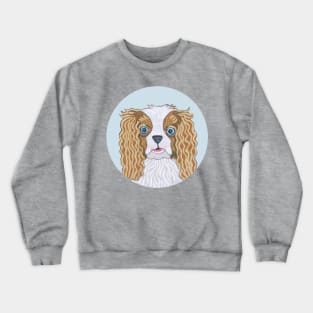 Cute Spaniel Dog Crewneck Sweatshirt